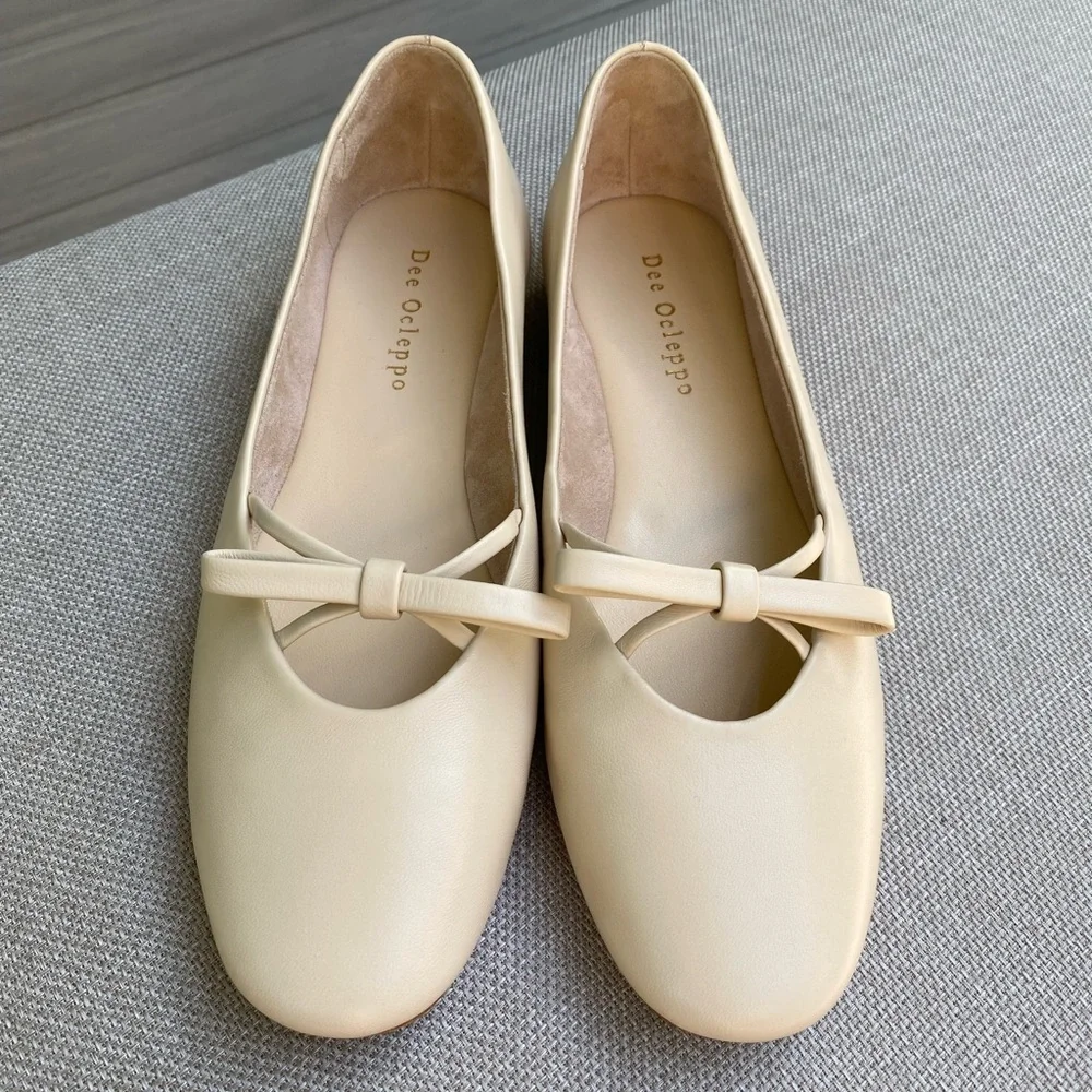 Dee Ocleppo Dixon Balerinas Ballet Flats buttery ran Size  6,5 Quiet Luxury
